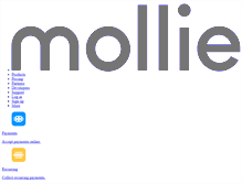Tablet Screenshot of mollie.com